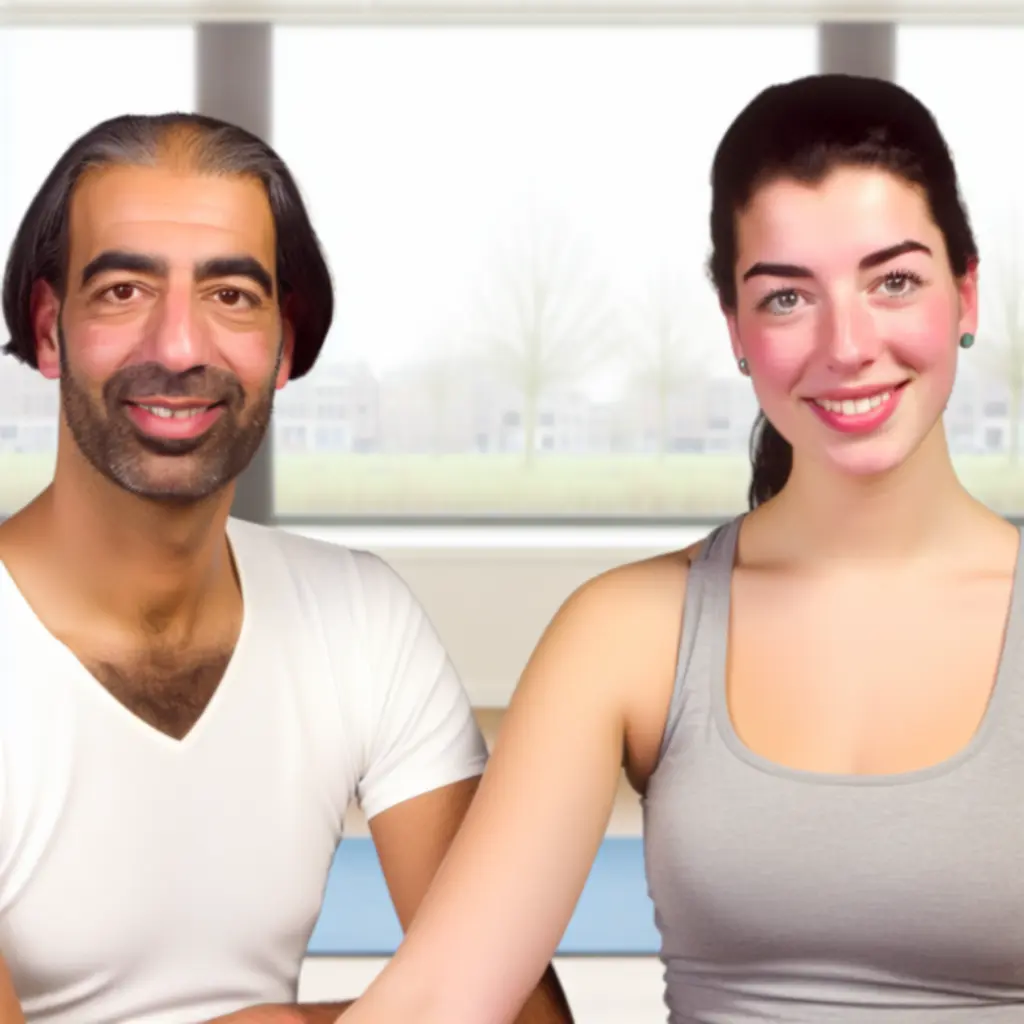 Deelnemer ligt ontspannen in een rustige yogastudio tijdens een privéles